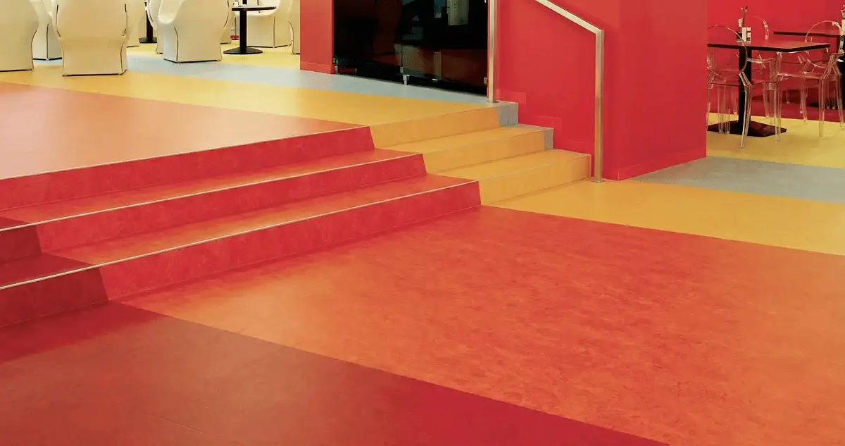 Snack bar with beautiful professionally installed linoleum flooring in Portland, OR