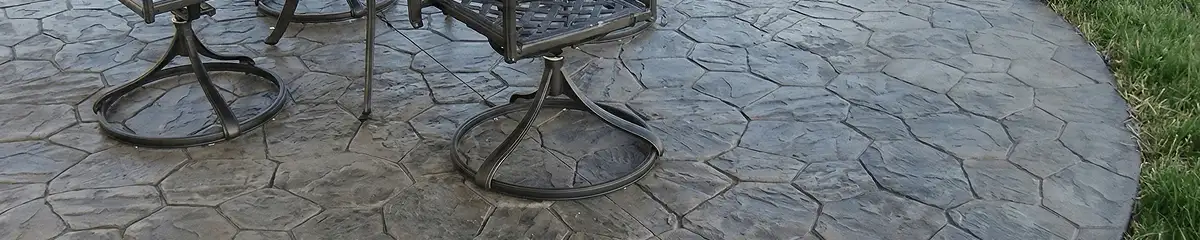 Garden relaxation area with professionally installed stone flooring in Portland OR